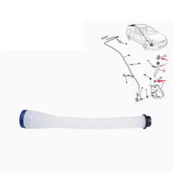 OEM643989 643235 Suitable for Peugeot307 307CC 307SW 807 window cleaning reservoir plug 643230 643472 Glass cleaner filling pipe
