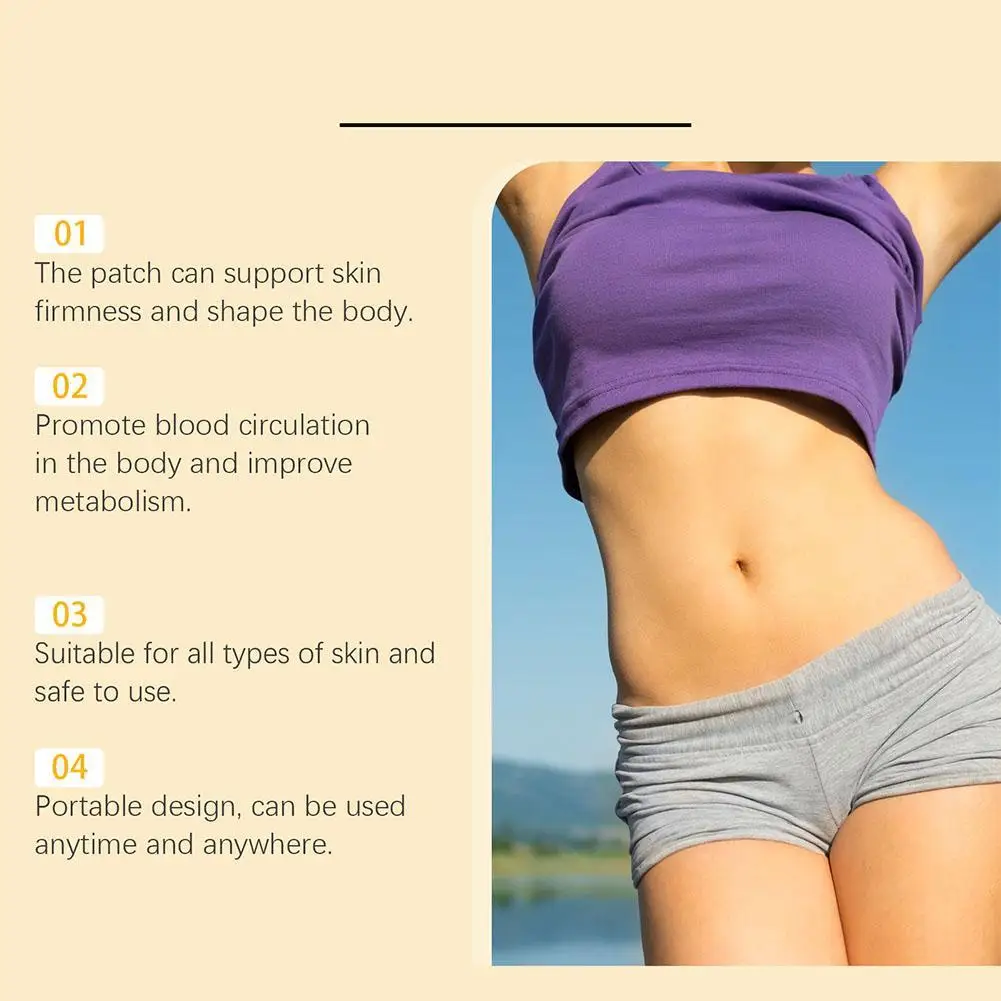 30pc/box ﻿Fat Burning Patch Remove Belly Waist Leg Cellulite Firming Arm Boost Metabolism Improve Obesity Body Shaping