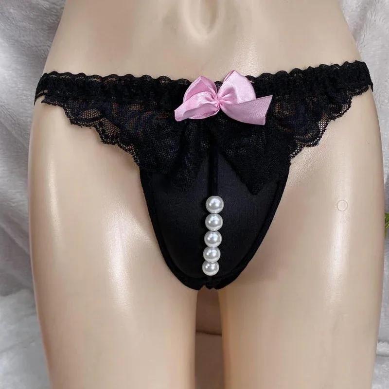 Pearls Camel Toe Control Panty Gaff Tucking Panties Sissy Underwear Crossdresser Transgender Shemale Drag Queen Thong