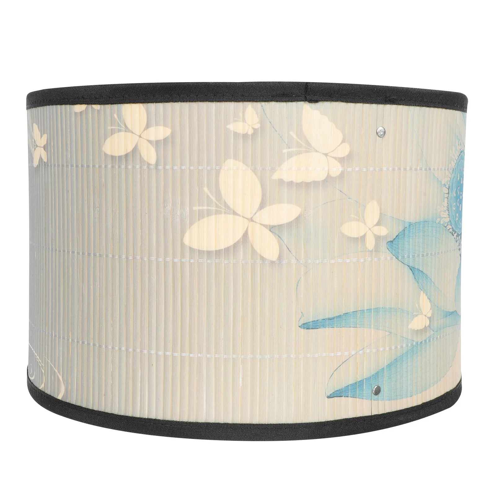 

Bamboo Lampshade Hanging Light Cover Creative Pendant Table Lamp Chimney Decor Accessory Premium Material Aesthetic