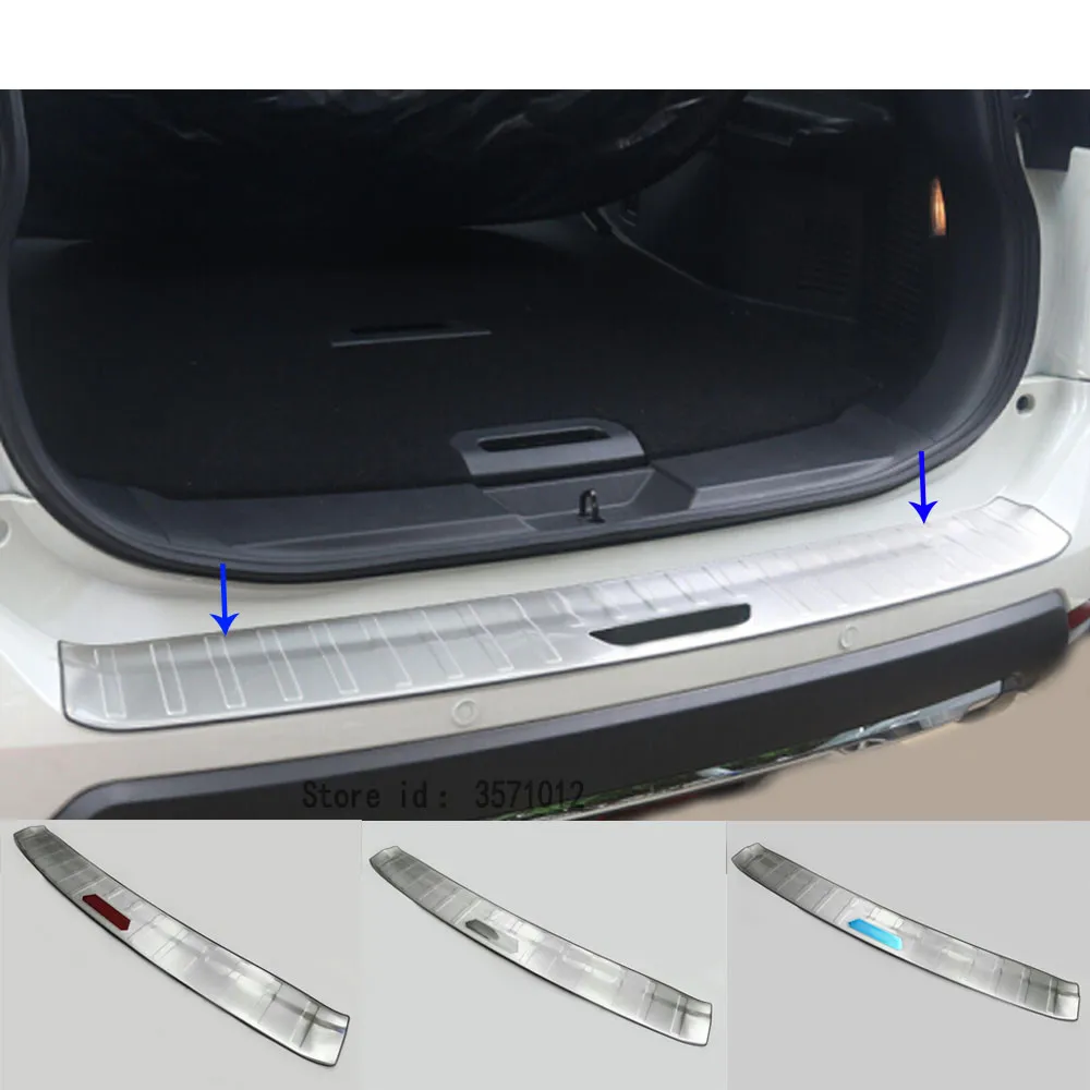 

Car Rear Pedal Door Scuff Plate Frame Outside Threshold Trunk For Nissan X-Trail T32/Rogue 2014 2015 2016 2017 2018 2019 2020