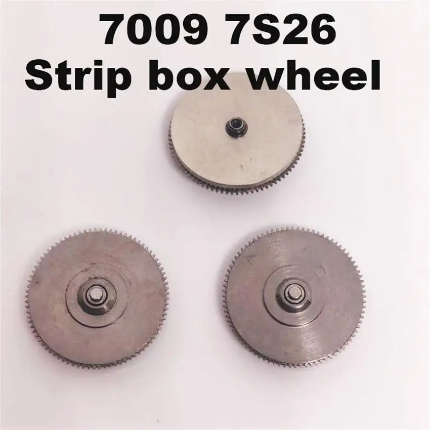 Suitable For 7S26 7009 Movement Original Disassemble Clockwork Spring Strip Box Wheel(including mainspring) Watch Accessories