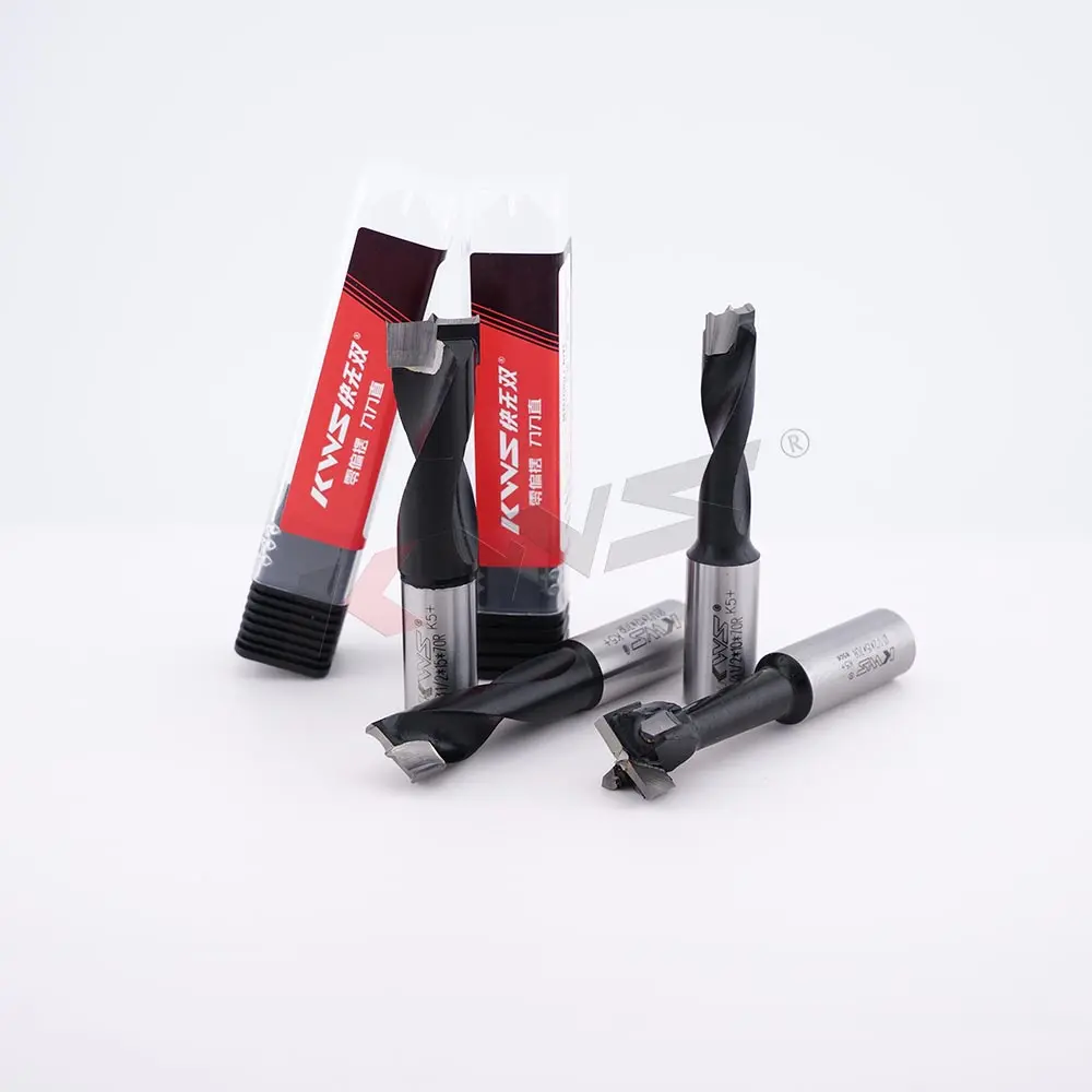 

KWS CNC MachineTungsten Carbide Tipped Twist Drill, Boring Bit Drilling Tool for Plywood and MDF Drill Bit for Wood