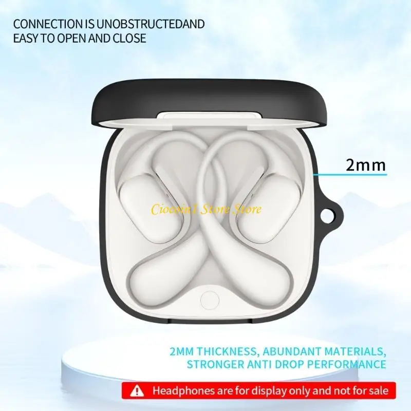 A3PC Earbud Flexible Enclosure Housing Antiscratch Dustproof Cover Shell for FreeArc
