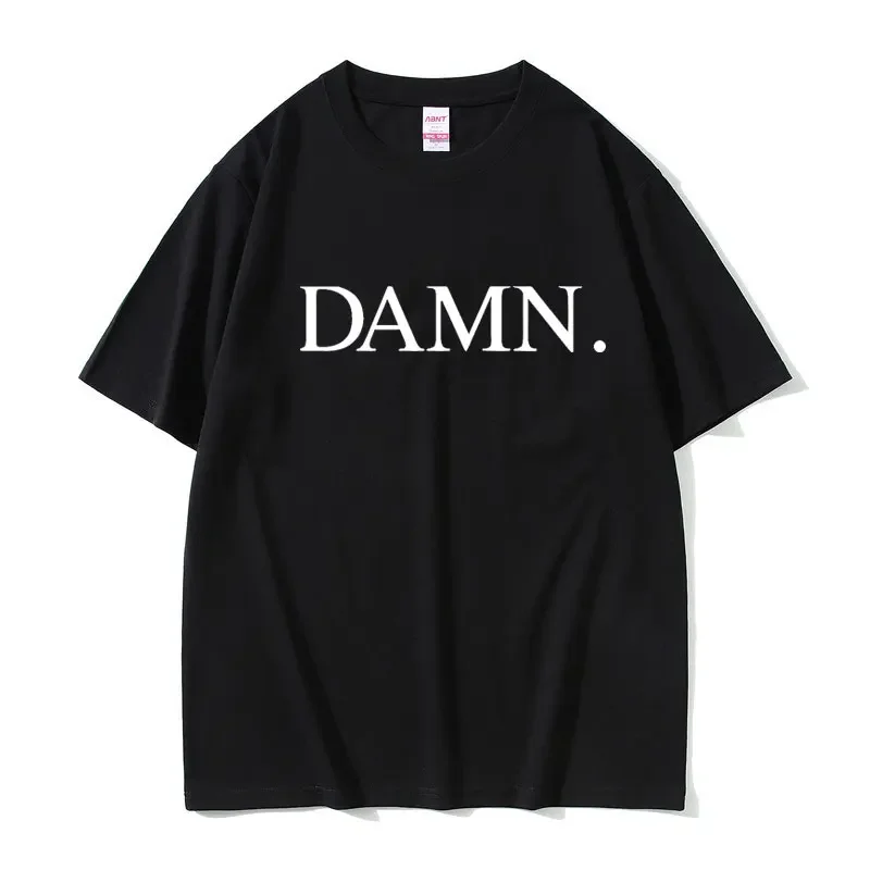 Rapper Kendrick Lamar DAMN Same Graphics T Shirt Summer Men Women