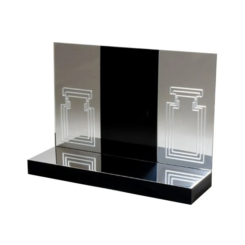 

Picture Lipstick display frame LED light color luminous cosmetics perfume display frame