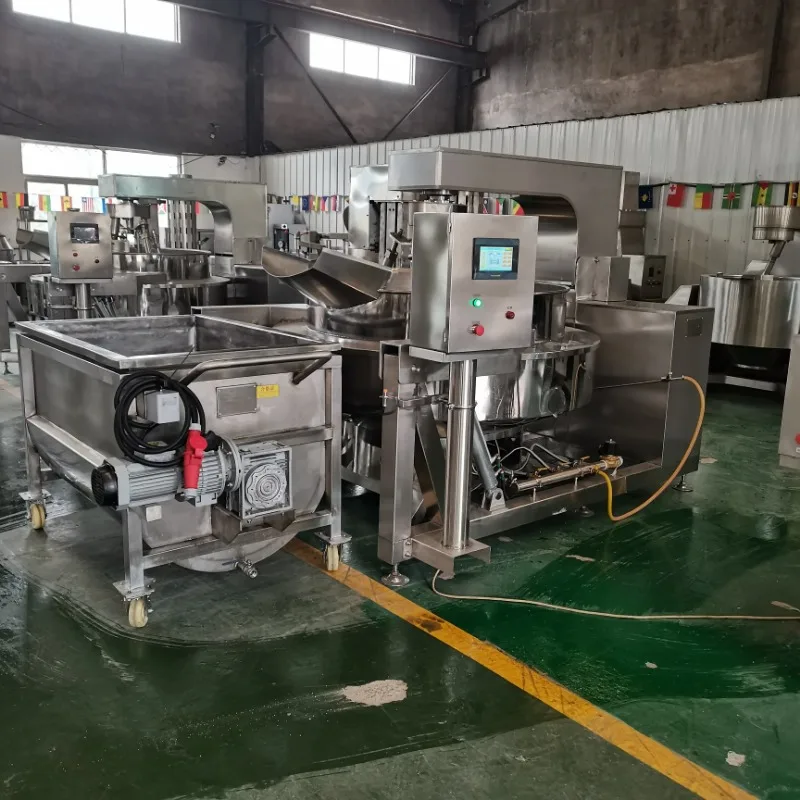 Food Grade 304 Stainless Steel Multi Functional Intelligent Control Cooking Equipment Sauce Processing Machine Steam Gas Bakery
