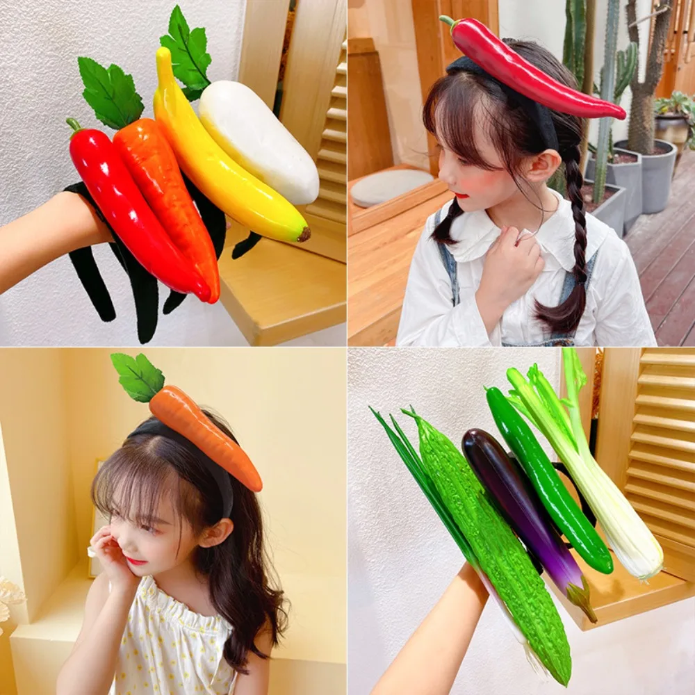 Funny Headbands Creative For Women Kids Girls Cute Sheet Pan Fried Egg Hairband Kawaii Accessories Hair Hoop