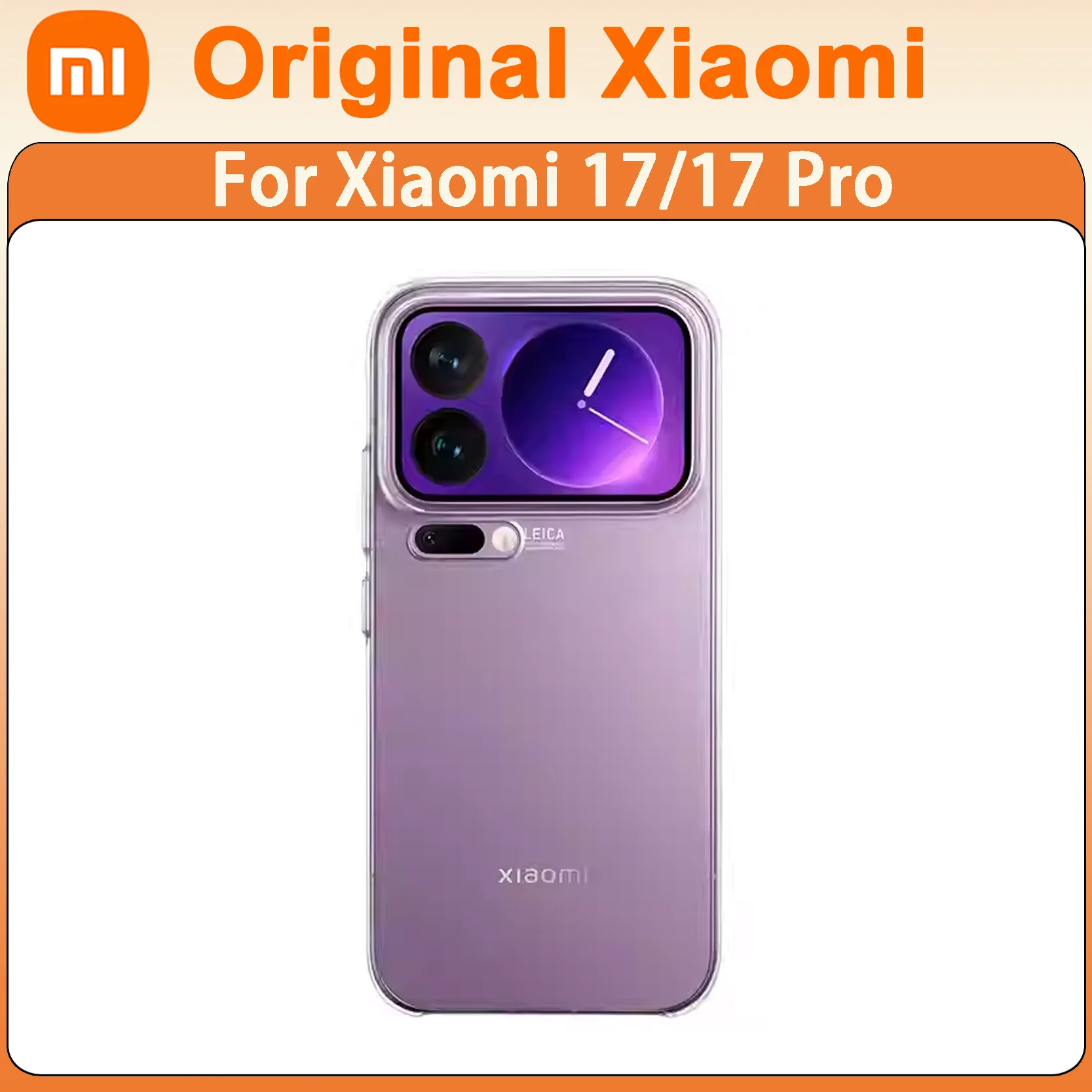 

Оригинальный прозрачный защитный чехол серии Xiaomi 17 17 Pro, прозрачный корпус для мобильного телефона, противоударные аксессуары для телефонов с защитой от царапин