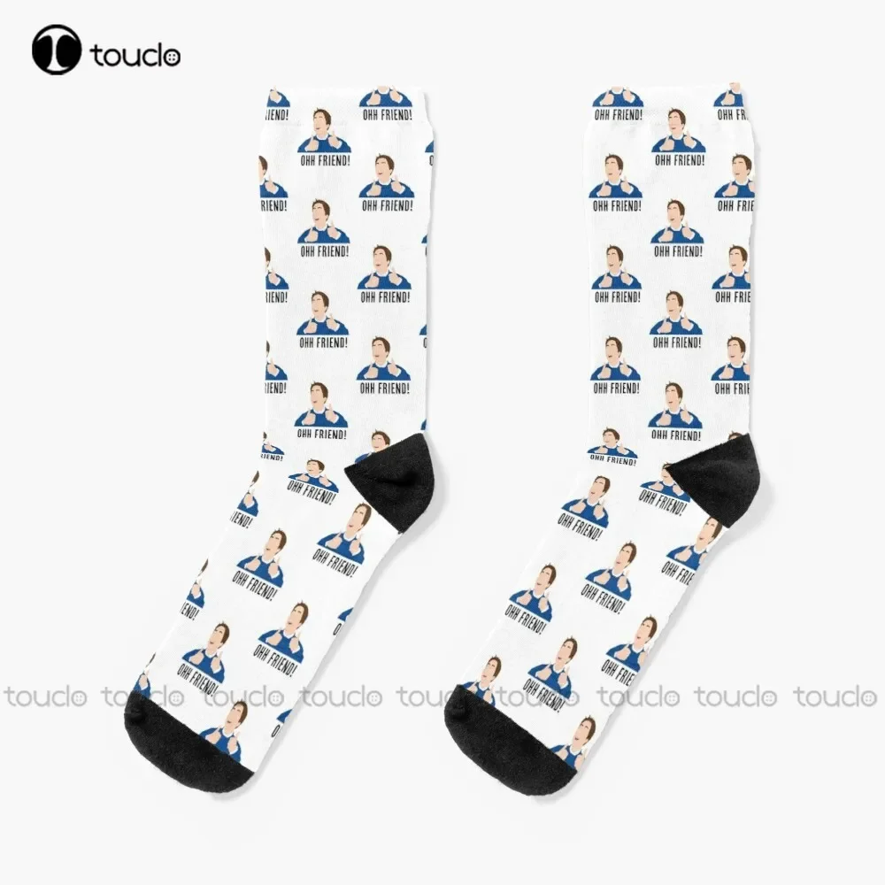 Simon Ooh Friend Quote Socks Winter Socks Unisex Adult Teen Youth Socks Custom Gift 360° Digital Print Hd High Quality Women Men