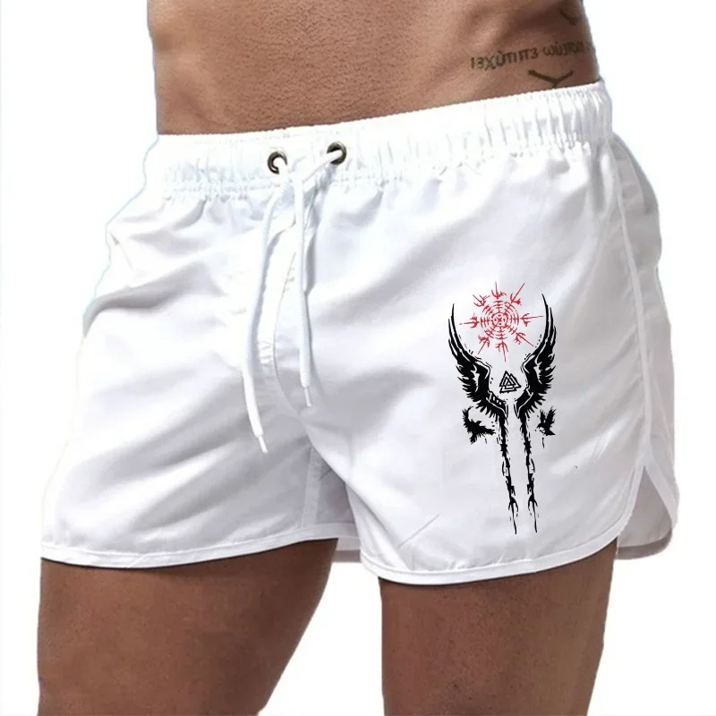 Celana Pendek Pria Berkualitas Tinggi Celana Pantai Kasual Olahraga Musim Panas Celana Harian Bersepeda Lari Kebugaran