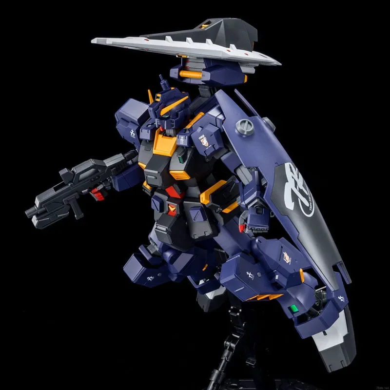 Bandai Original MODEL KIT GUNDAM MG 1/100 Anime Action Figure Gundam TR-1 [Hazel Custom]  Assembly Model Toys Gifts For boys