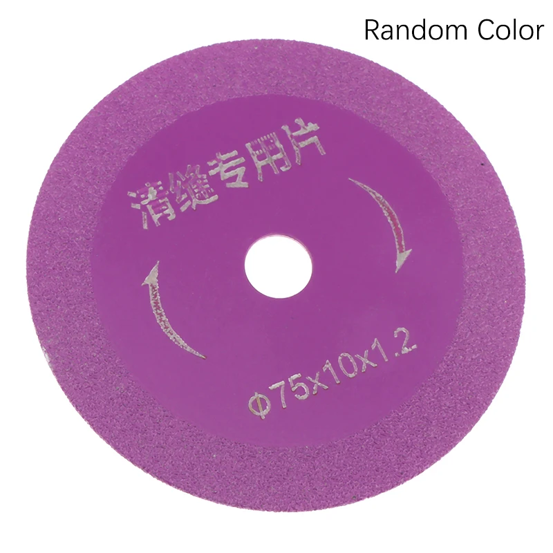 

75 мм отрезной диск, алмазная пила, стекло, нефрит, кристалл, керамическая плитка, специальный отрезной круг для резки угловой шлифовальной машины