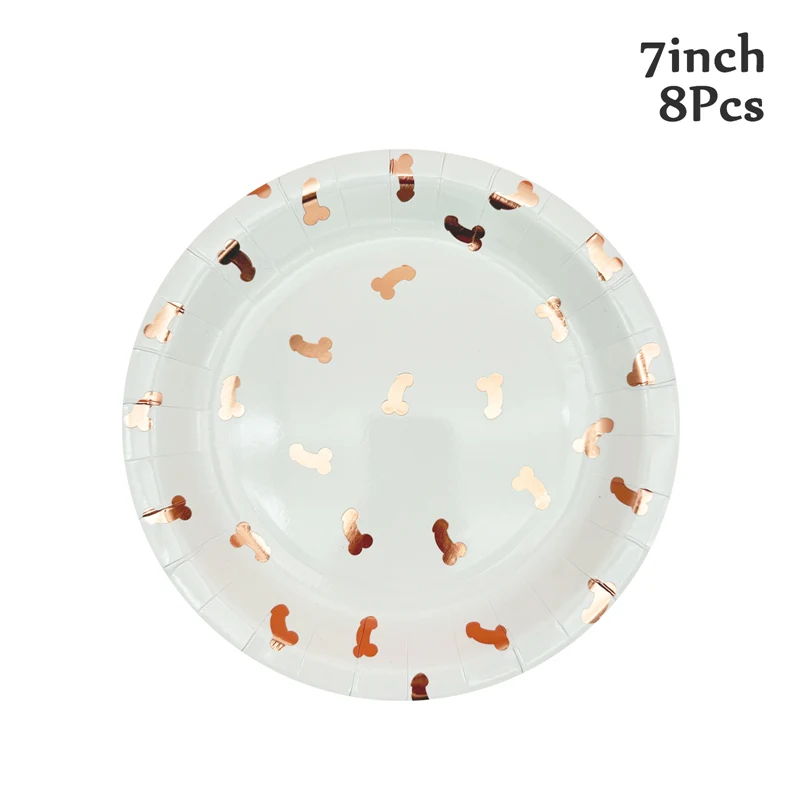 1 حقيبة الطيور ليكون القضيب ويلي الزفاف أطباق ورقية للاستعمال مرة واحدة كأس منديل الزفاف دش العازبة الدجاجة ليلة الطرف الديكور