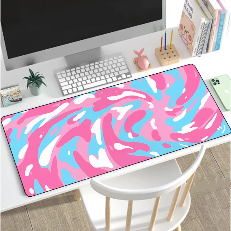 Kawaii mouse pad abstract game rotating mouse pad large 600x300MM mouse pad player large carpet computer desk pad keyboard pad