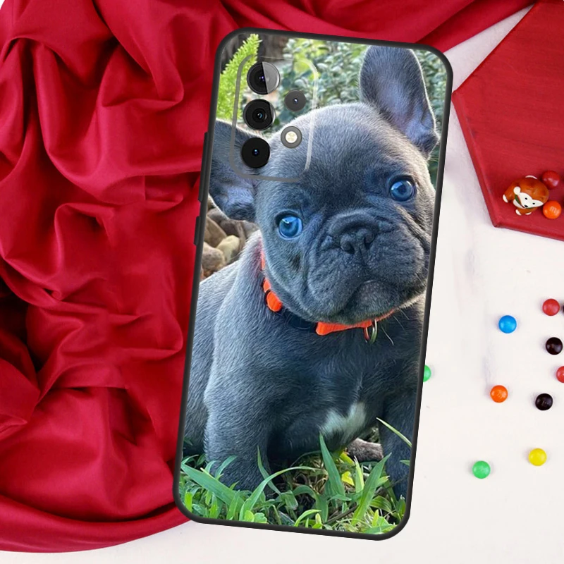 French Bulldog Dog Pug Funda For Samsung Galaxy A54 A34 A14 A13 A23 A33 A53 A73 A12 A22 A32 A52 A51 A71 Case