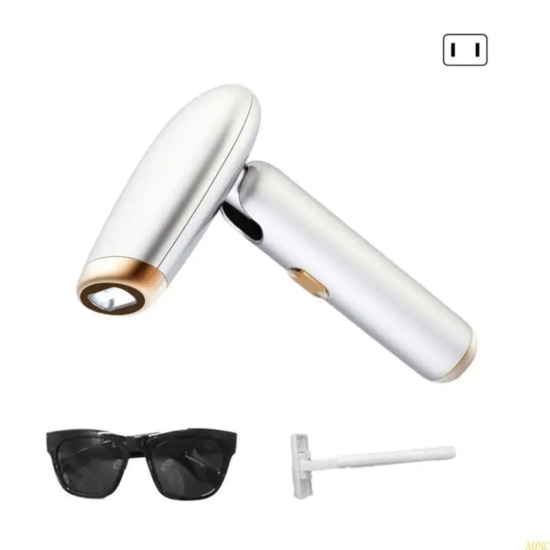 

A0NC Efficient IPL Hair Remover Hair Removal Device ABS Texture for Full Body Use