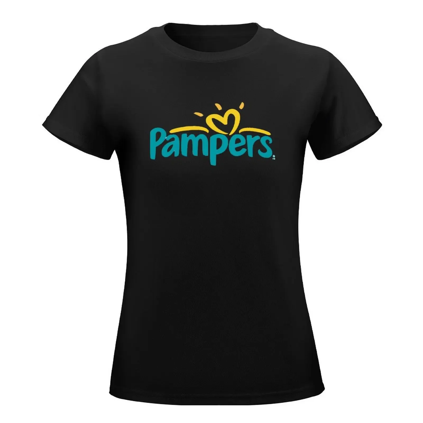 Pampers For Fans T-Shirt lady clothes shirts graphic tees Womens clothing