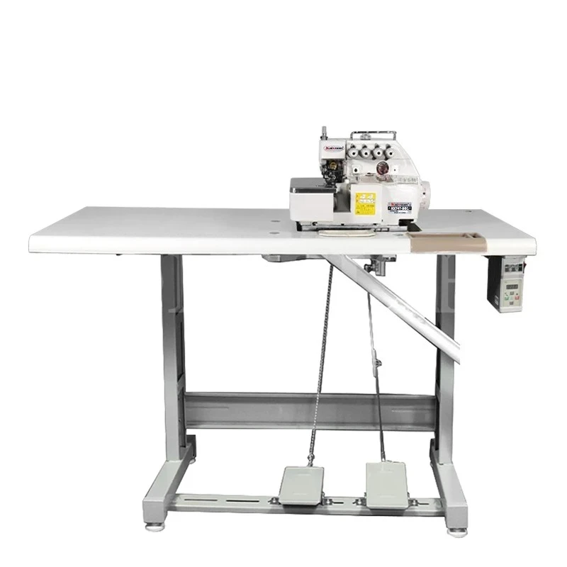 

direct drive electric five-thread overlock sewing machine KX-747 four-thread overlock sewing machine household