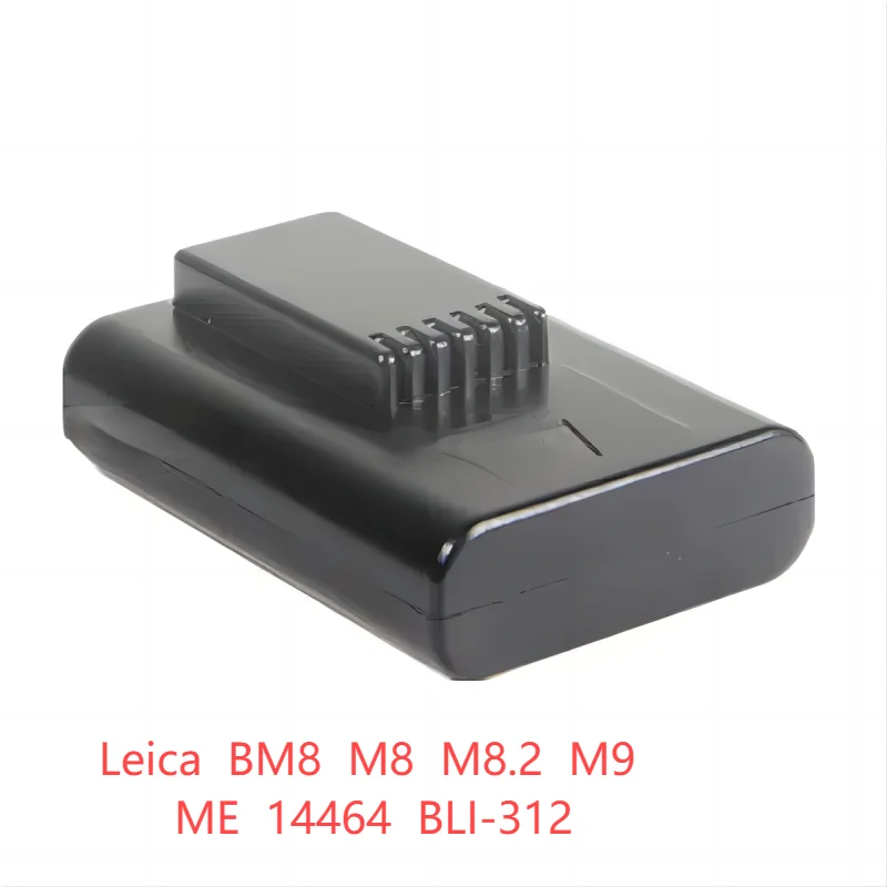 Leica BM8 M8 M8.2 M9 ME 14464 BLI-312 compatible decoding digital camera battery