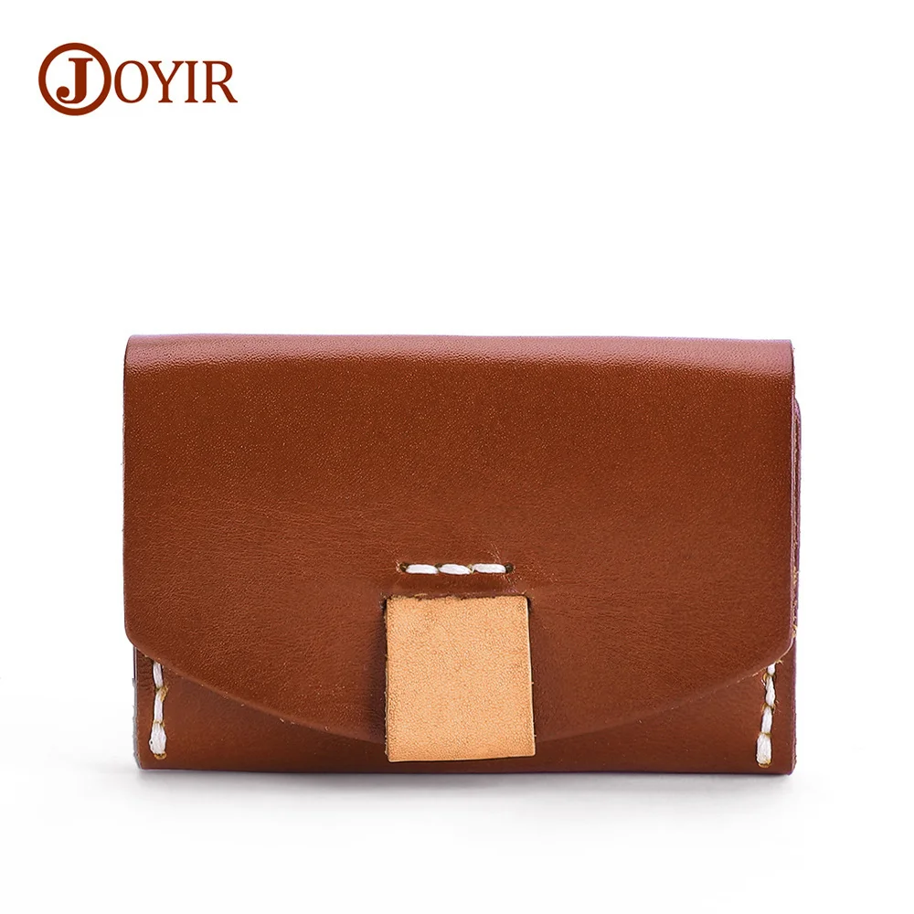 Genuine Leather Women Card Coin Purse Bags Credit & ID Holder Female High Quality Short Momey Bag Wallet