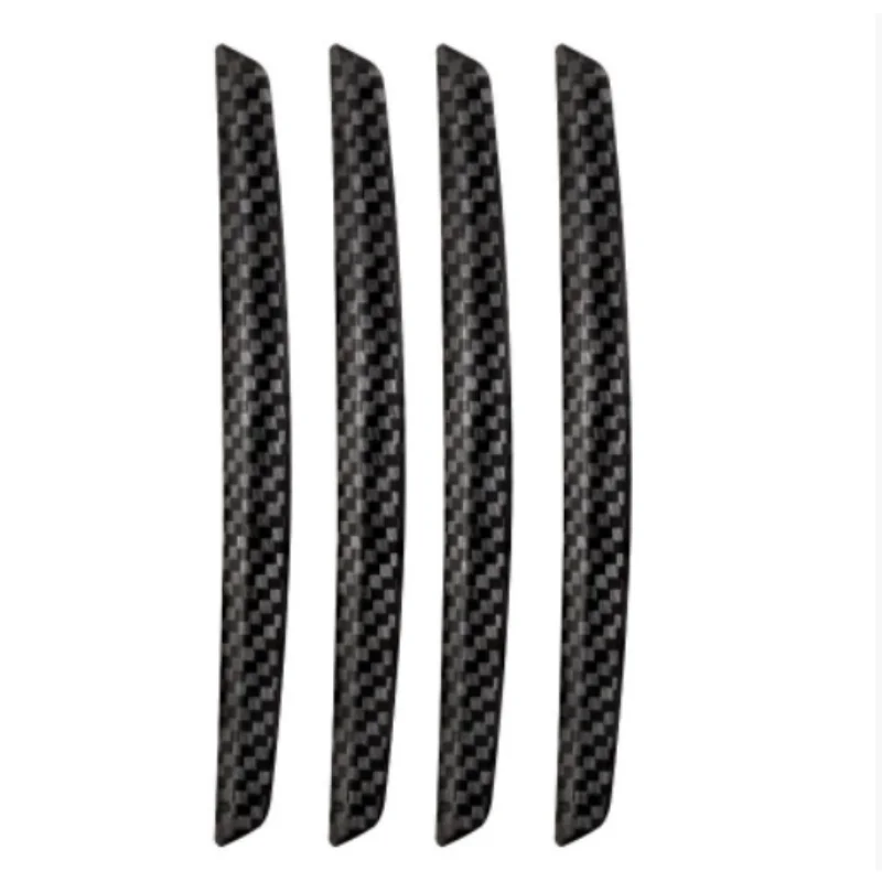 

ISURE MARINE 4-Piece Door Anti-Collision Strip Carbon Fiber Texture Door Anti-Collision Sticker Exterior Accessories