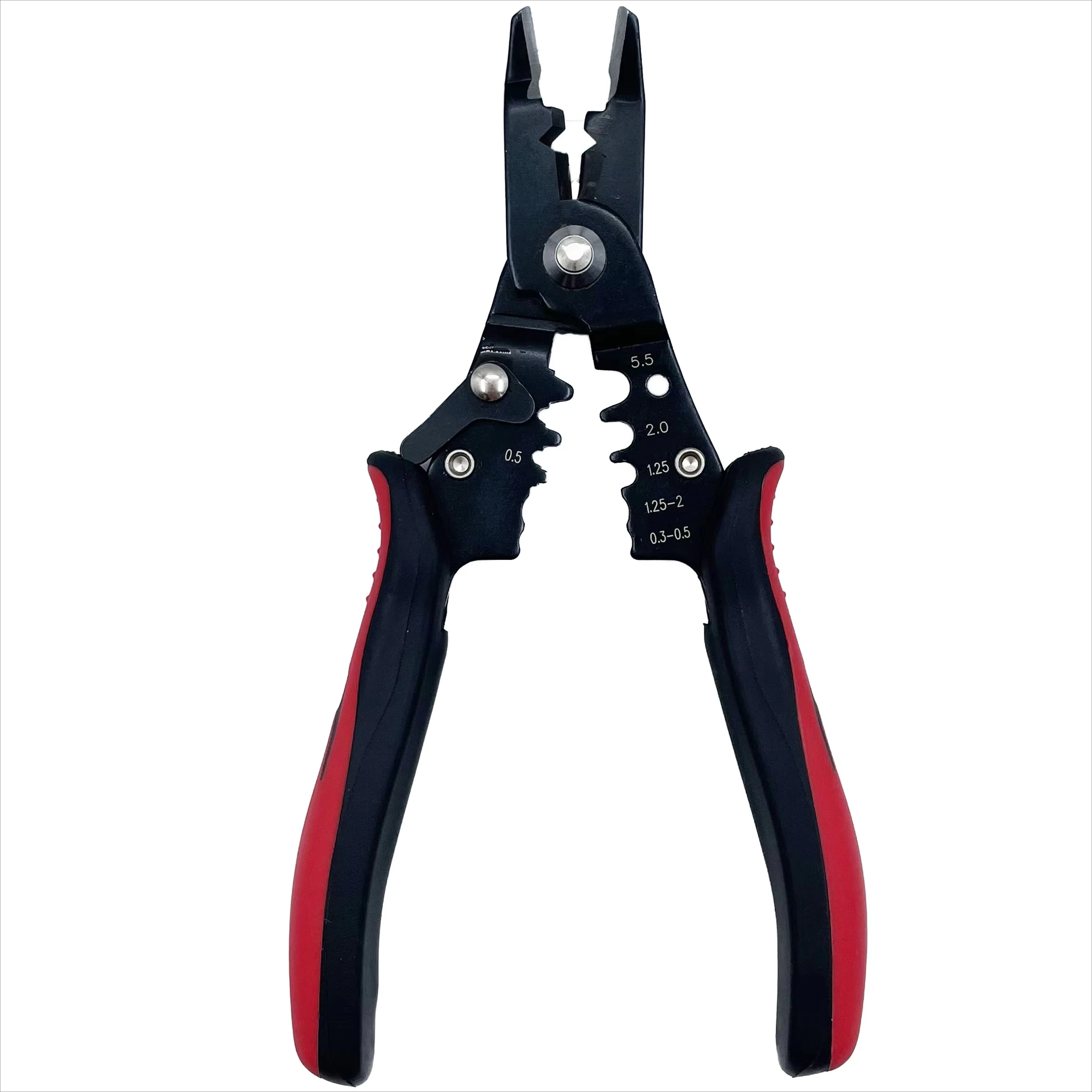 Multi-tool Industrial Grade Steel Metric Wire Stripping and Crimping Pliers with OEM Support