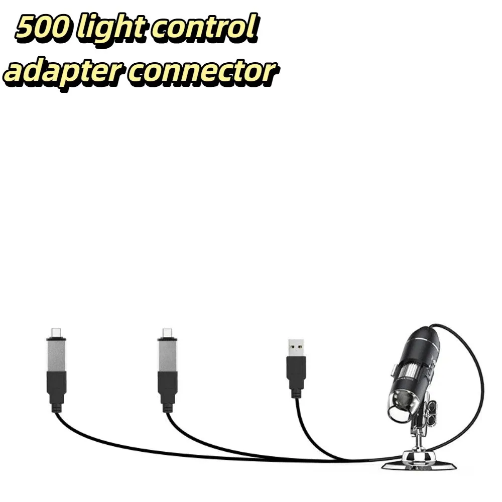 3 in 1 USB Digital Microscope Portable 500/1000/1600LED Lights Handheld Electronic Microscope with Adjustable Stand