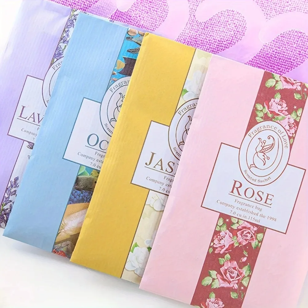 1PC Scented Wardrobe Sachet Hanging Air Freshener Bag Odor Eliminator for Closet Drawer Home Dorm Cabinet Freshener Deodorizer