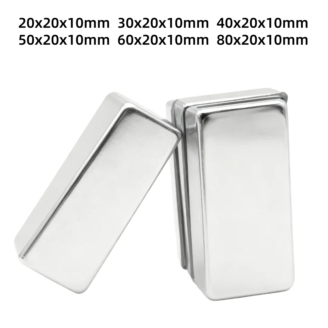 40x20x10 Mm Quadrate Powerful Magnets 50x20x10 For Refrigerator,office,diy 30*20*10 60x20x10 80*20*10 20x20x10