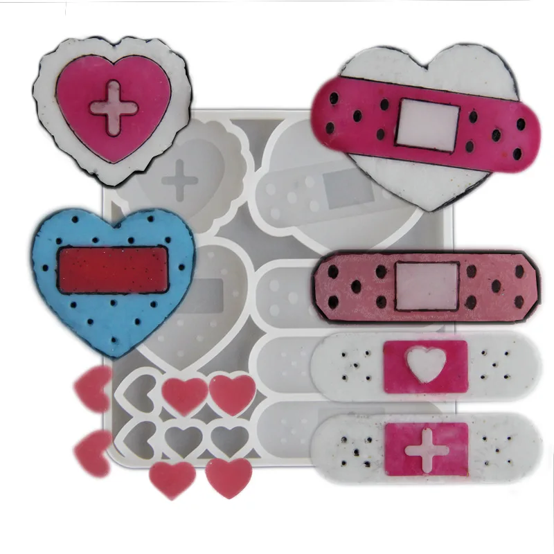 

DIY Heart Band Hairpin Epoxy Resin Mold Jewelry Molds Silicone Moulds