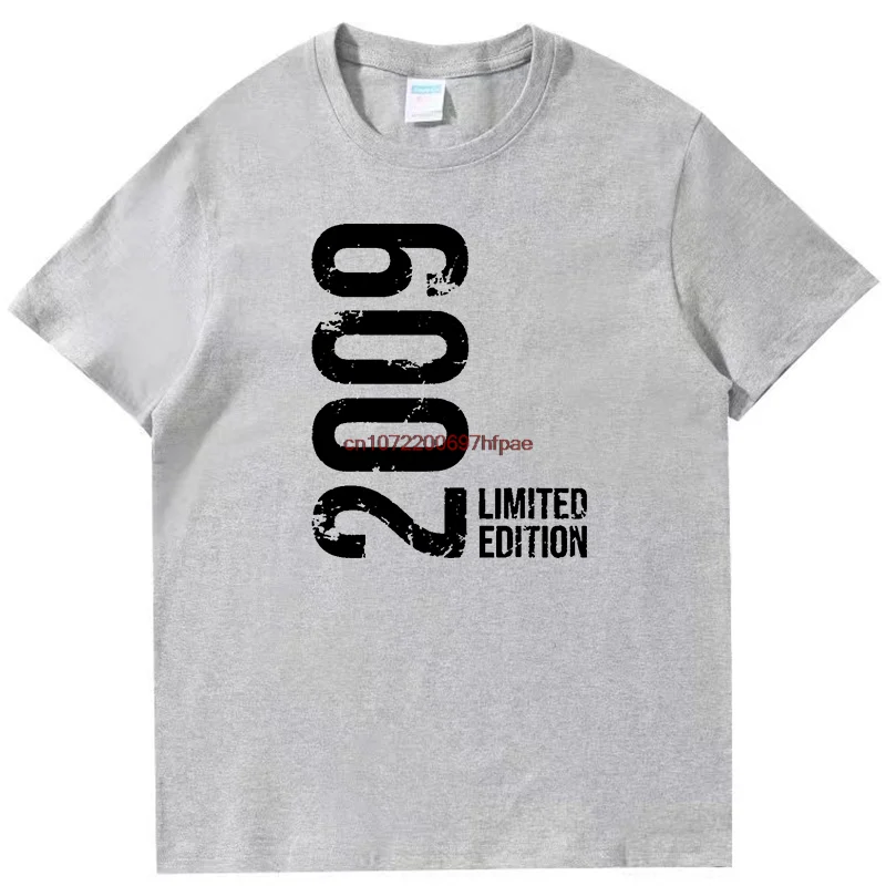 

Fashion Cotton New Shirts And T-Shirts Vintage Born In 2009 T-Shirt Birthday Gifts Graphic T Shirts Summer Unisex Print T Shirt