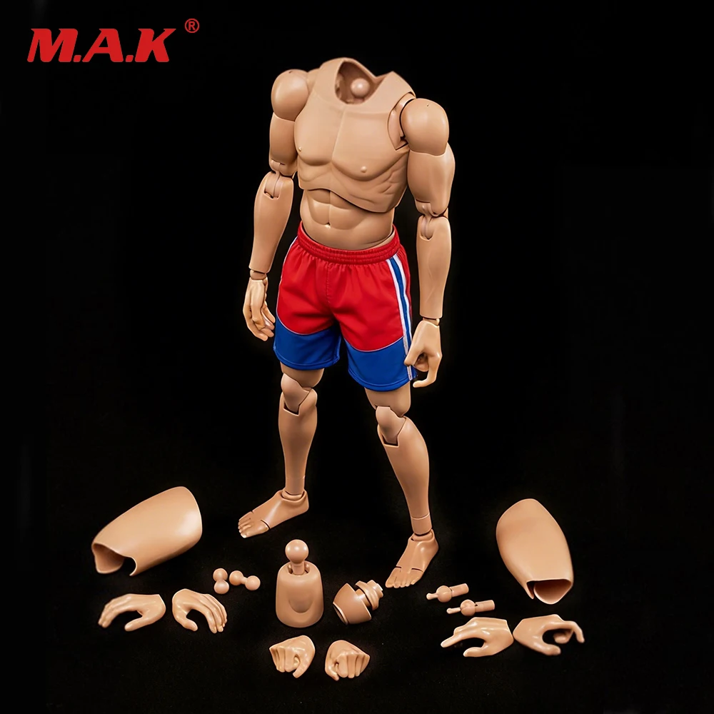 MX02-A de cuerpo masculino a escala 1/6, modelo de resina que se ajusta a figuras militares de soldado de 12 pulgadas, cuerpo articulado superflexible