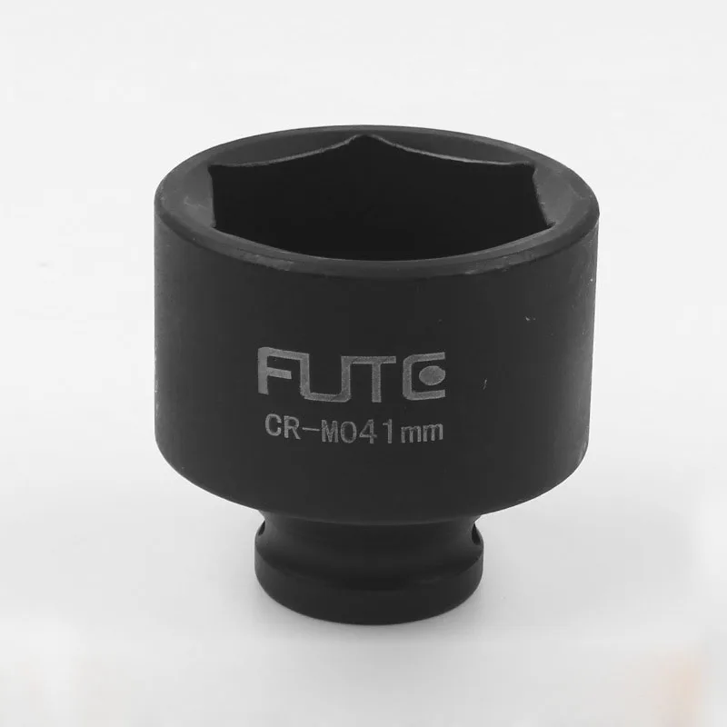 Imagem -04 - Soquete Hexagonal de Impacto de ar Pesado Soquetes de Furo Quadrado Métrica de Pontos 46 mm 41 mm 38 mm 36 mm 34 mm Tool 12.5 mm 2