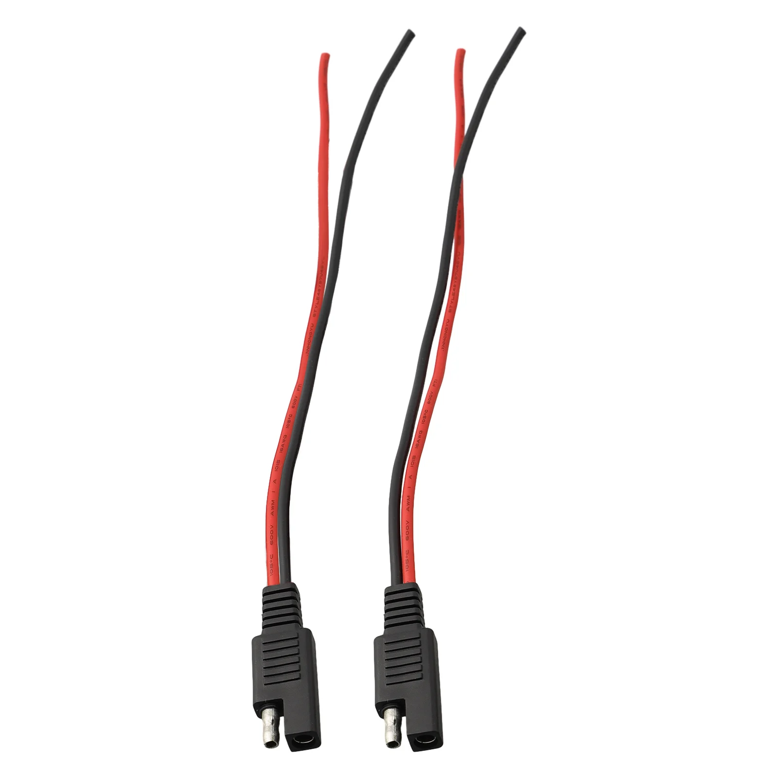 1Pair 13CM SAE Single Ended Extension Cable 18AWG SAE Quick Disconnect Plug Cable For Automobile Solar Panel Connectors