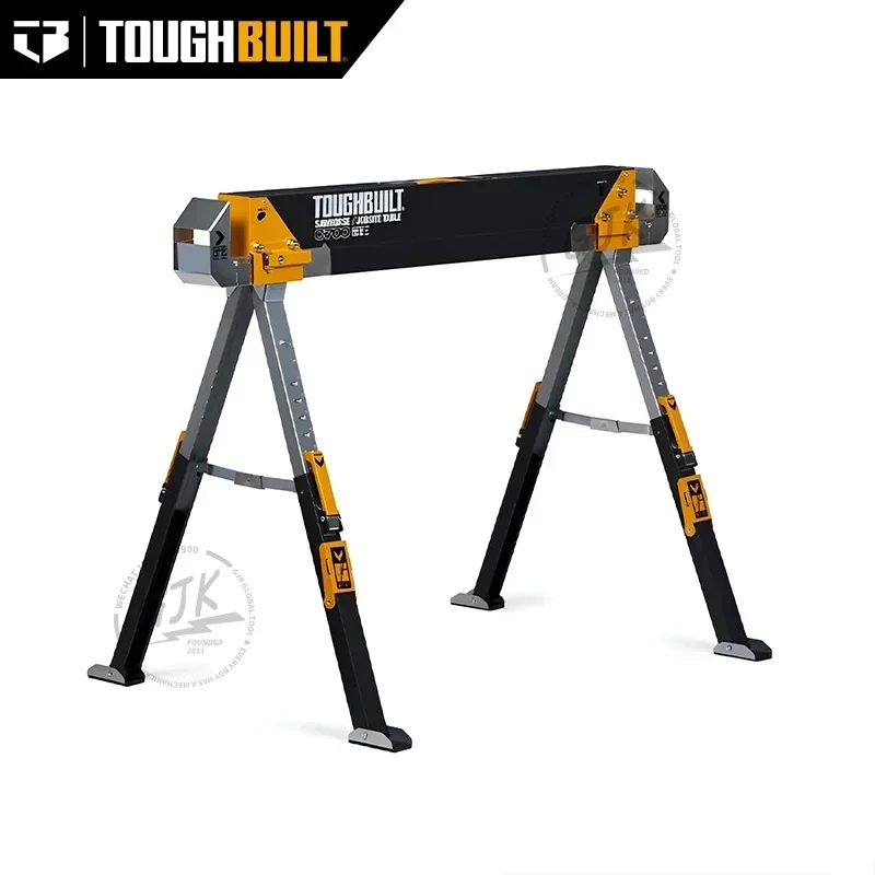 TOUGHBUILT TB-C700 Saw Horse/Adjustable Jobsite Table (Single)
