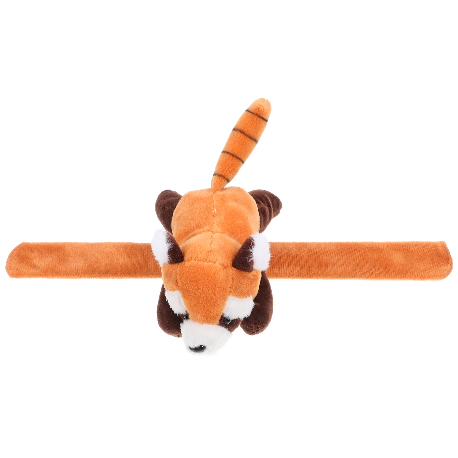 Pulseira animal tapa pulseiras peludo jóias moldagem menina brinquedo luz marrom festa