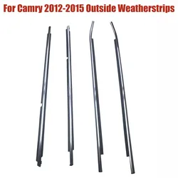 For Toyota Camry 2012 2013 2014 2015 Outside Window Weatherstrip Seal Belt Weather Strip Rubber Glass Guard Waterproof Accessory