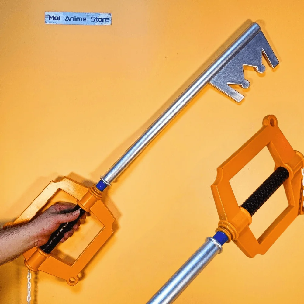 86cm 킹덤 하츠 카타나 소라 검 실제 크기 카타나 오리지널 사무라이 애니메이션 코스프레 소품 PU 닌자 나이프 세이버 무딘 칼 장난감 선물