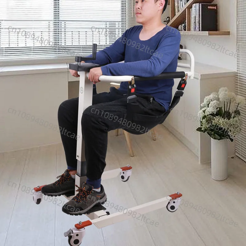 Manual Competitive Price Transfer Wheelchair Lift Chair  Manual Lift Chair for Patient with Commode for Disabled - BZ-L16