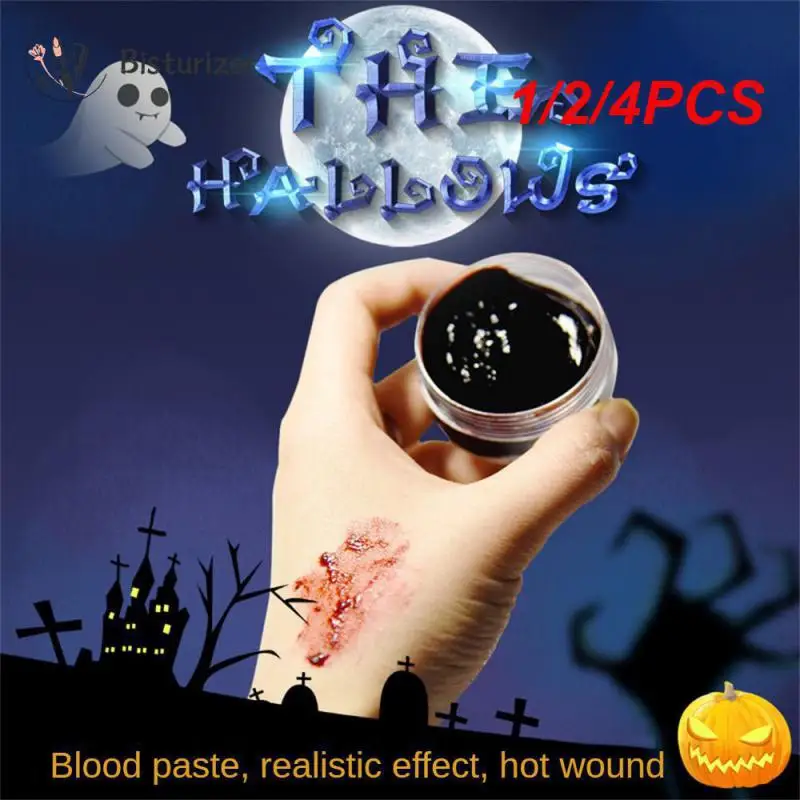 1/2/4PCS Plasma Cream High Quality Lasting Realistic Effect Safe To Use Great For Halloween Parties Halloween Sfx Makeup