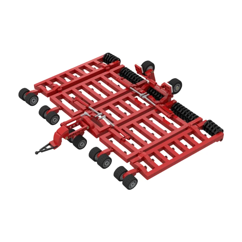 Horsch Cruiser Tipper Box Low Loader For 60498 City Tractor Building Blocks Farm Transport Trailer MOC Bricks Collection Gift