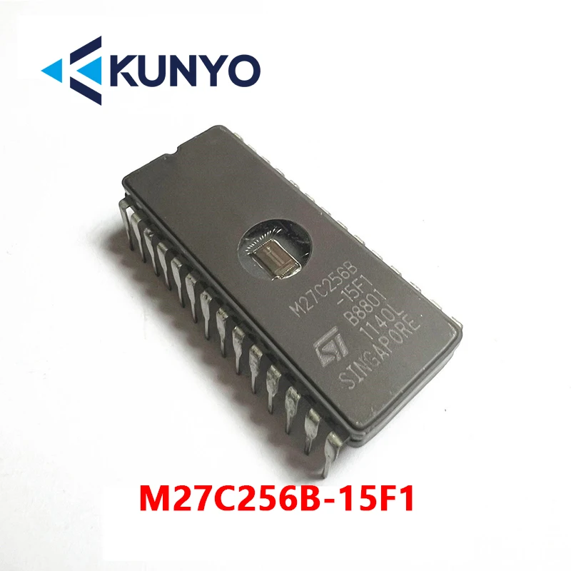 M27C256B-15F1 M27C256B DIP-28 Windowed memory ceramic mirror surface brand new original authentic chip