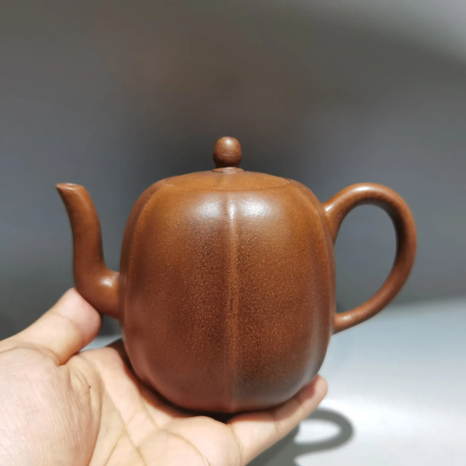 

The Purple Clay Teapot Is Finely Crafted And Has A Beautiful Appearance Making It A Home Craft Worth Decorating And Collecting