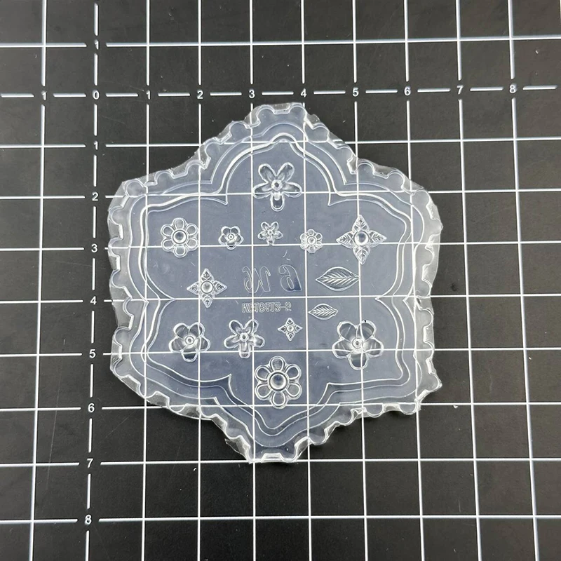 

3D Silicone Nail Carving Templates Flower/Leaf/Butterfly Designs, Clear Manicure Molds & Decorative Gifts