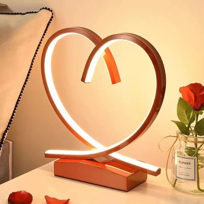 

Room bride bedside lamp red girlfriend wedding gift for newlyweds