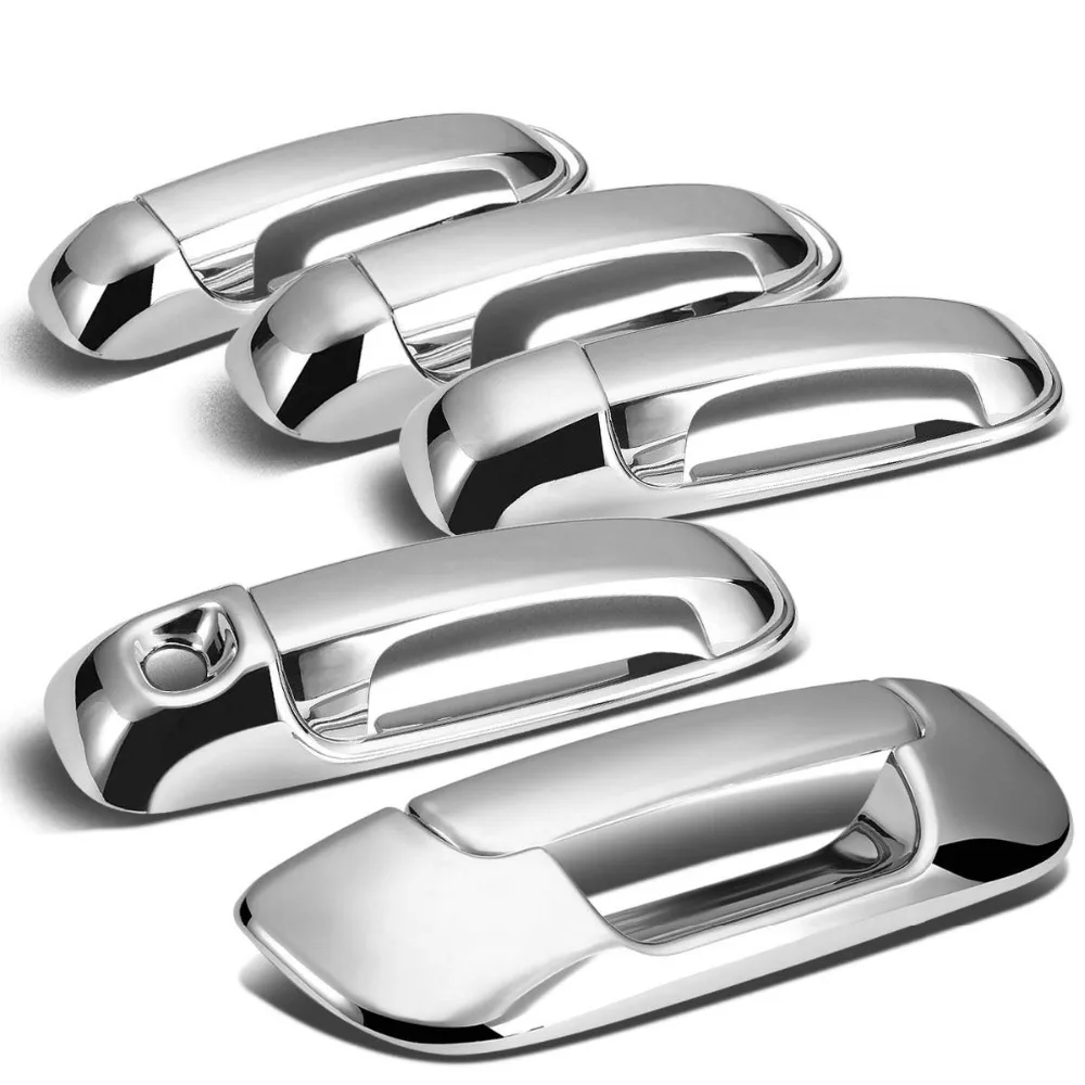 

Premium Grade Chrome Tailgate COVER + Door Handle Cover Fit for Dodge Ram 1500 2500 3500 4DR