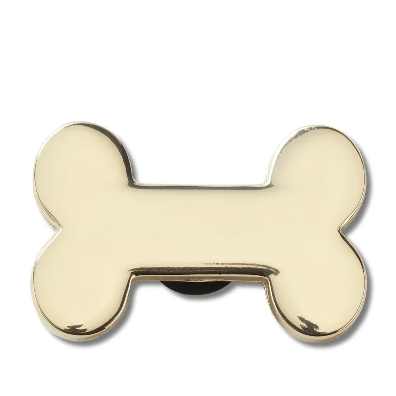 

shoe Metal charms Golden Bone Cartoon Fashion Accessories for cross shoes