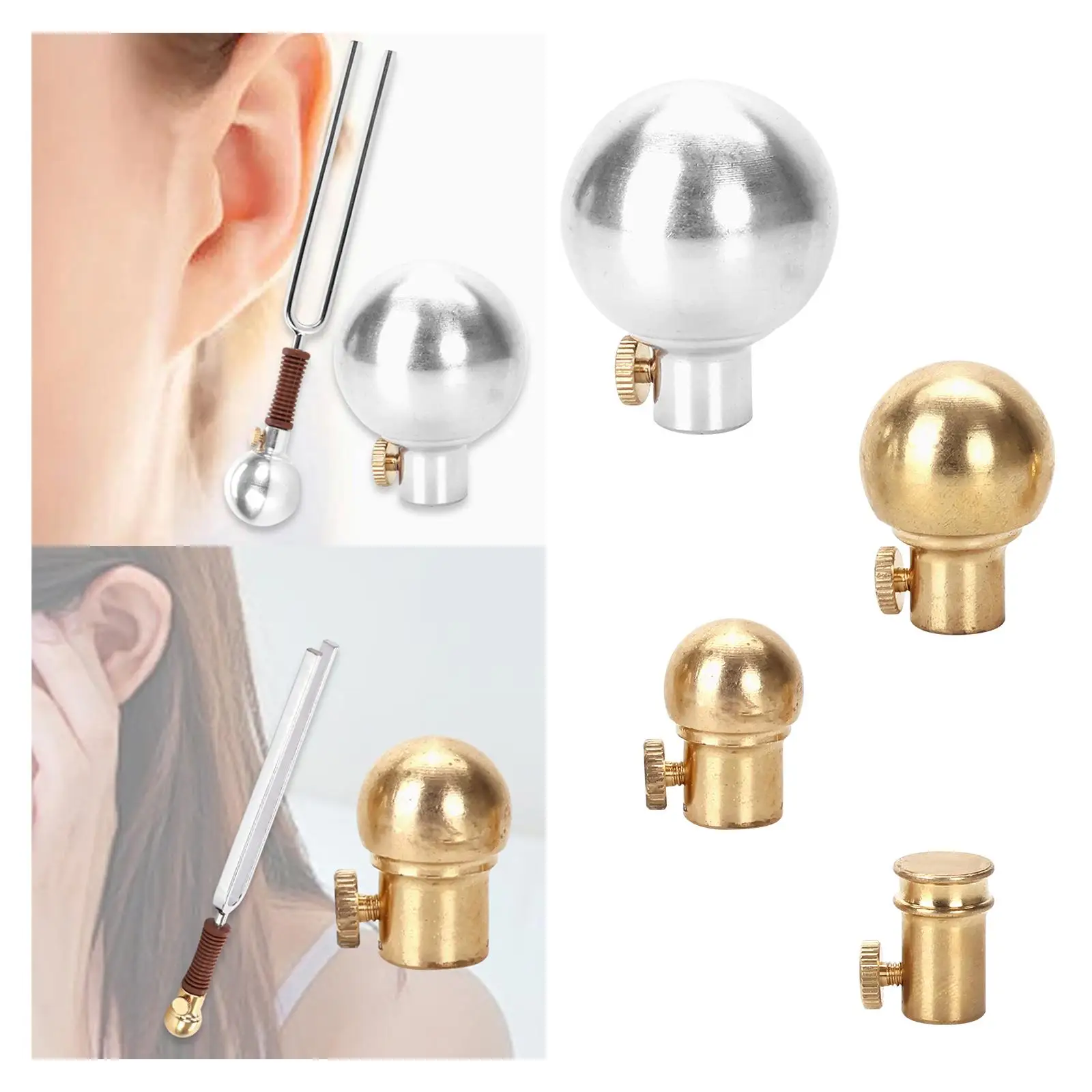 Tuning Fork Attachment Universal for Training Wear Resistant Compact Tea Room Protector Screw Design Removable Fits 6mm view 6