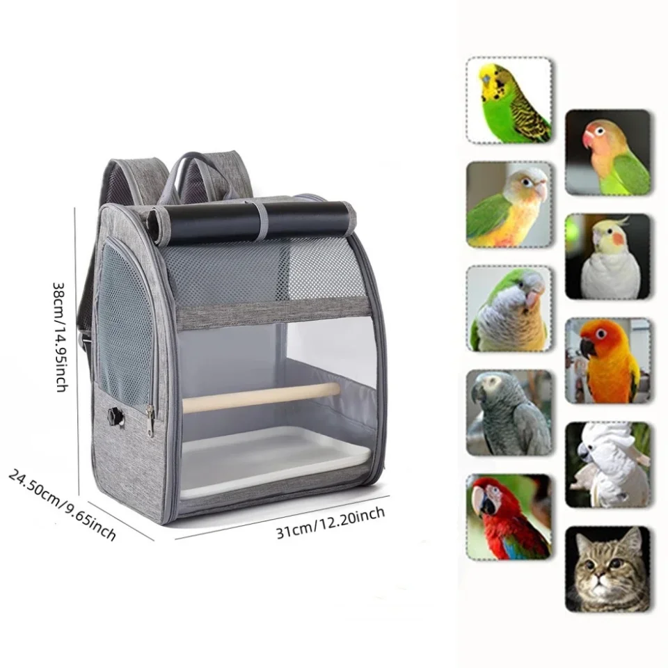 Portable Bird Travel Backpack 4